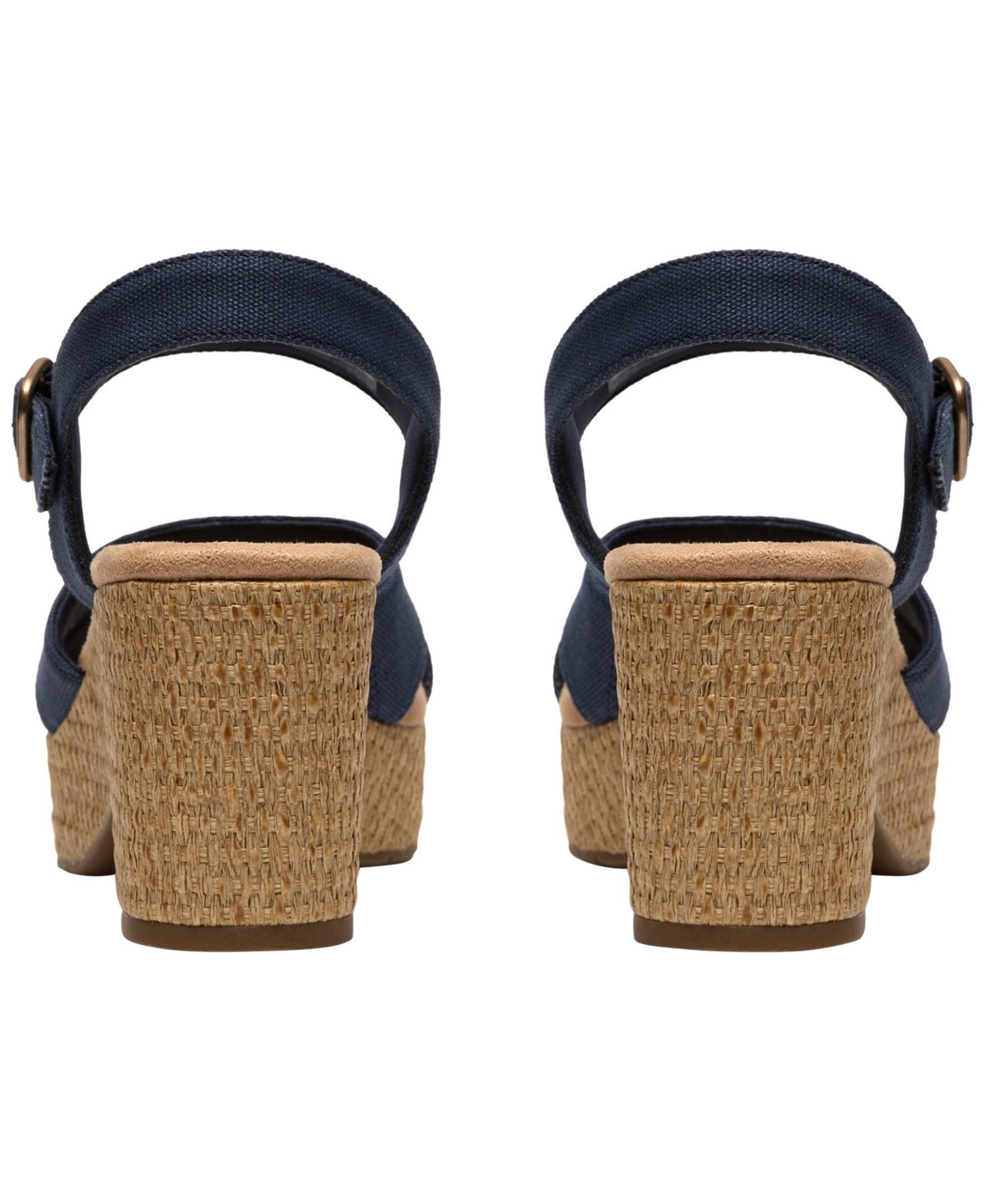 Women's Nerisa Twist Round Toe Wedge Sandals