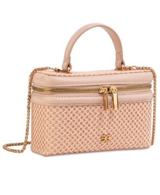 Paige Quilted Logo Mini Crossbody Bag