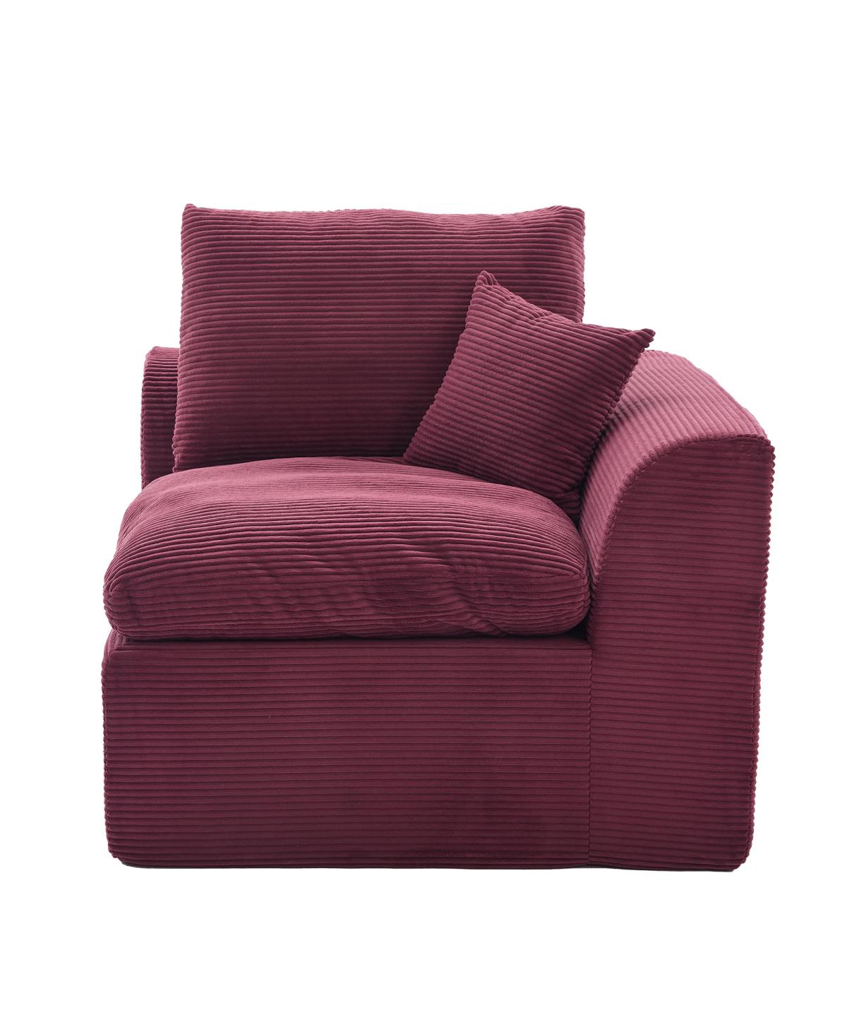 Streamdale Furniture Modular Sectional Sofa Cloud Couch, Comfy Modern 2 Seater with Removable Cushion Covers