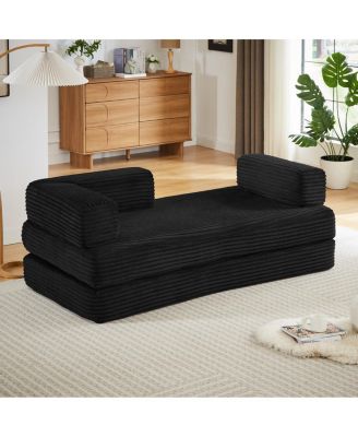 Loveseat Sofa, Cloud Boneless Couch, Modern Modular Sectional, Oversized