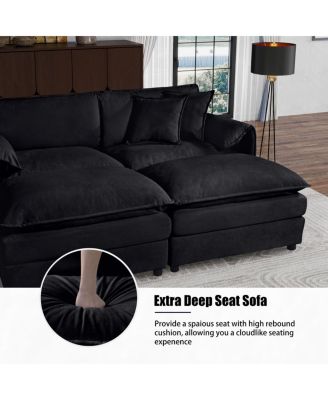 Chenille Modular Sofa: Ultimate Comfort, Customizable, Modern Design