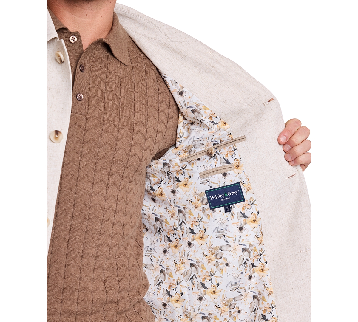 Paisley & Gray Men's New City Button-Up Jacket