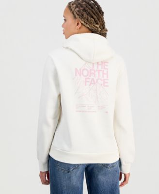 Women's Evolution Peaks Graphic Cotton Hooded Sweatshirt