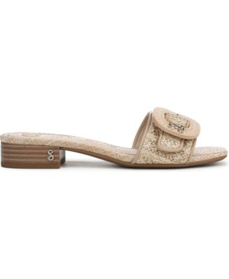 Women's Kandie Low Block Heel Slides Sandals