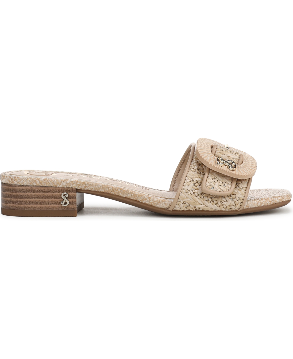 Sam and Libby Women's Kandie Low Block Heel Slides Sandals