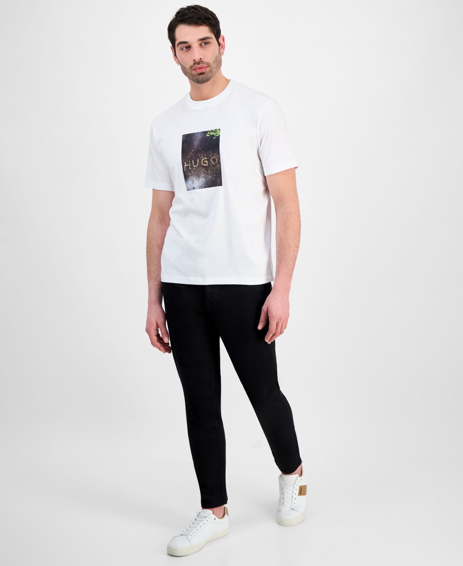 Men's Applique Print T-Shirt