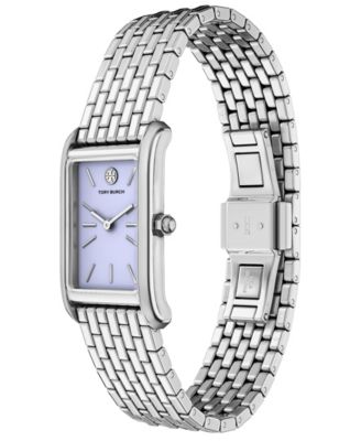 Women's The Eleanor Slim Quartz Two-Hand Silver Stainless Steel Watch, 22mm