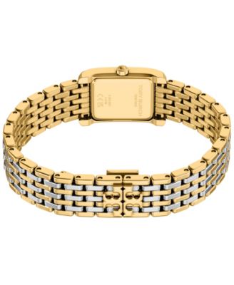 Women's The Eleanor Small Quartz Two-Hand Two-Tone Stainless Steel Watch, 22mm