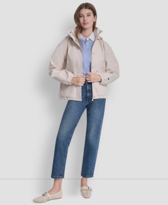 Petite Bomber Rain Coat