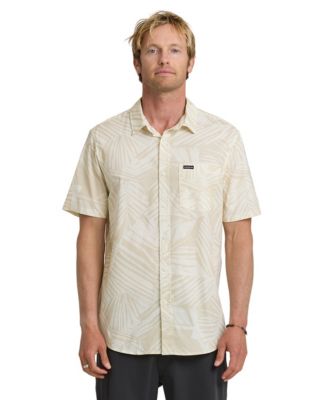 Men's Aruba Palm Stretch Short-Sleeve Shirt
