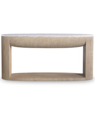 Loggia 32" Travertine Console Table