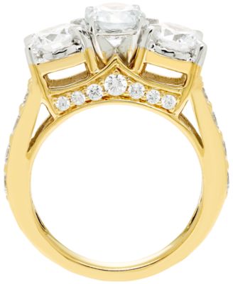Diamond 3-Stone Ring (3 ct. t.w.) in 14k Gold