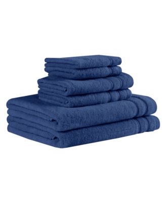 Essential Quick Dry Cotton 6-Pc. Bath Towel Set