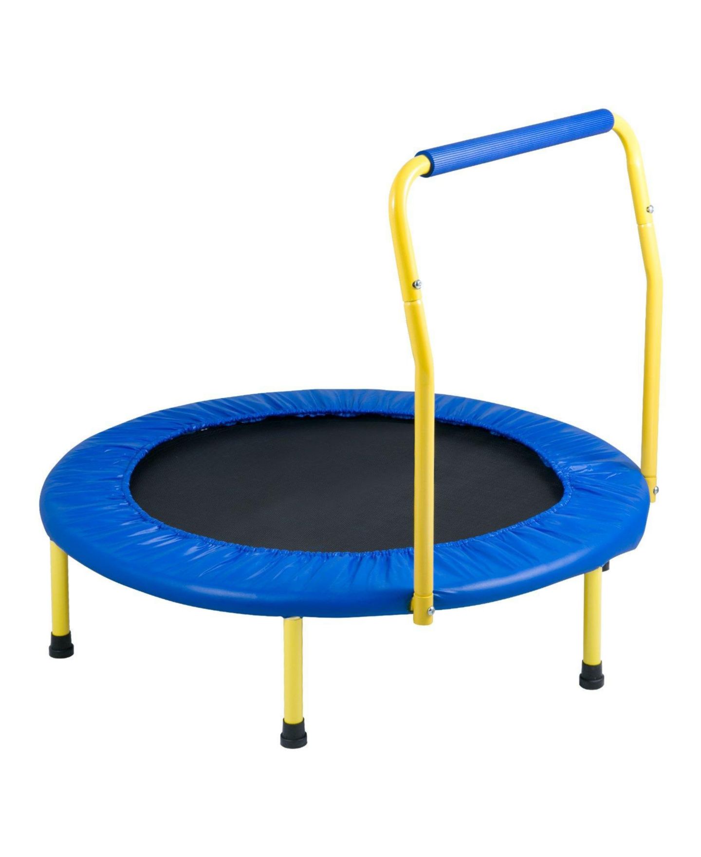 Детская игрушка Mecale 3FT Foldable Trampoline with Handle, Ages 3+, цвет: Синий — фото 10