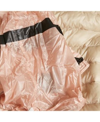 Women's Grenoble Light Orange Nylon Day-Namic Down Jacket