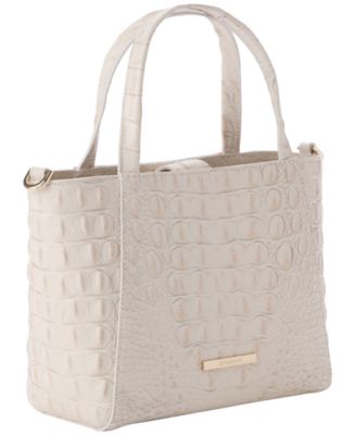 Mona Small Leather Tote Bag