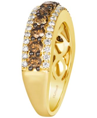 Nude Diamond (0.39 ct. t.w.) & Chocolate Diamond (0.94 ct. t.w.) Ring in 14k Honey Gold