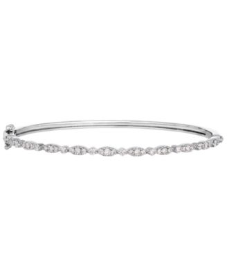 Vanilla Diamond (1.01 ct. t.w.) Couture Bangle in Platinum