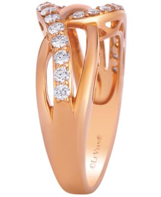 Vanilla Diamond (0.48 ct. t.w.) Ring in 14k Strawberry Gold