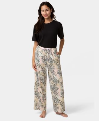 Women's Printed Mid-Rise Pants