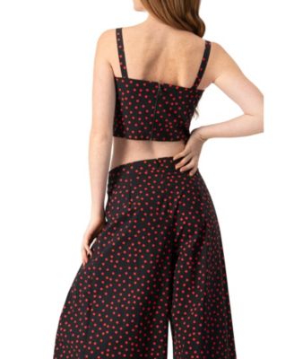 Women's Polka Dot Bustier