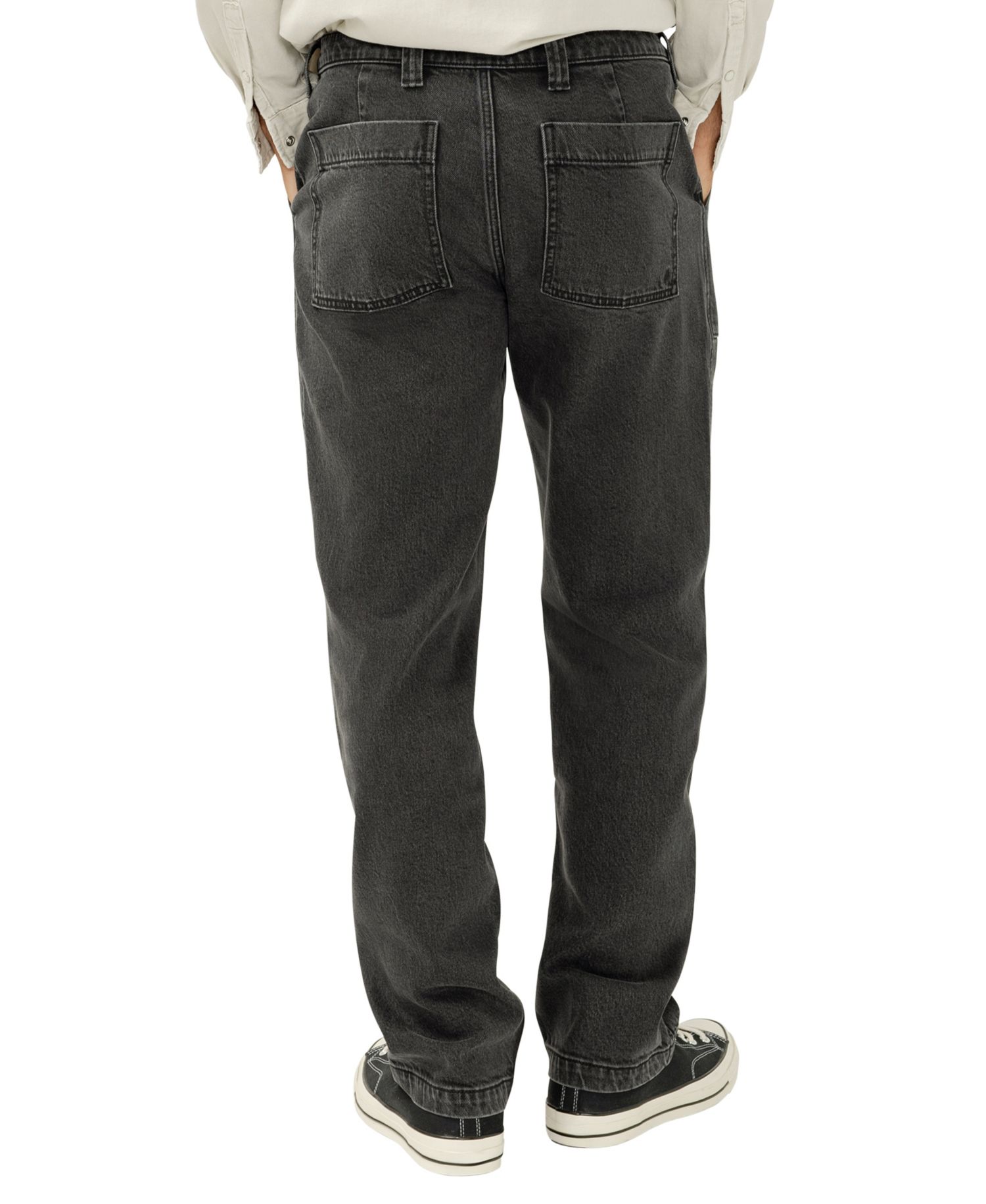 Men's Straight-Leg Utility Jeans