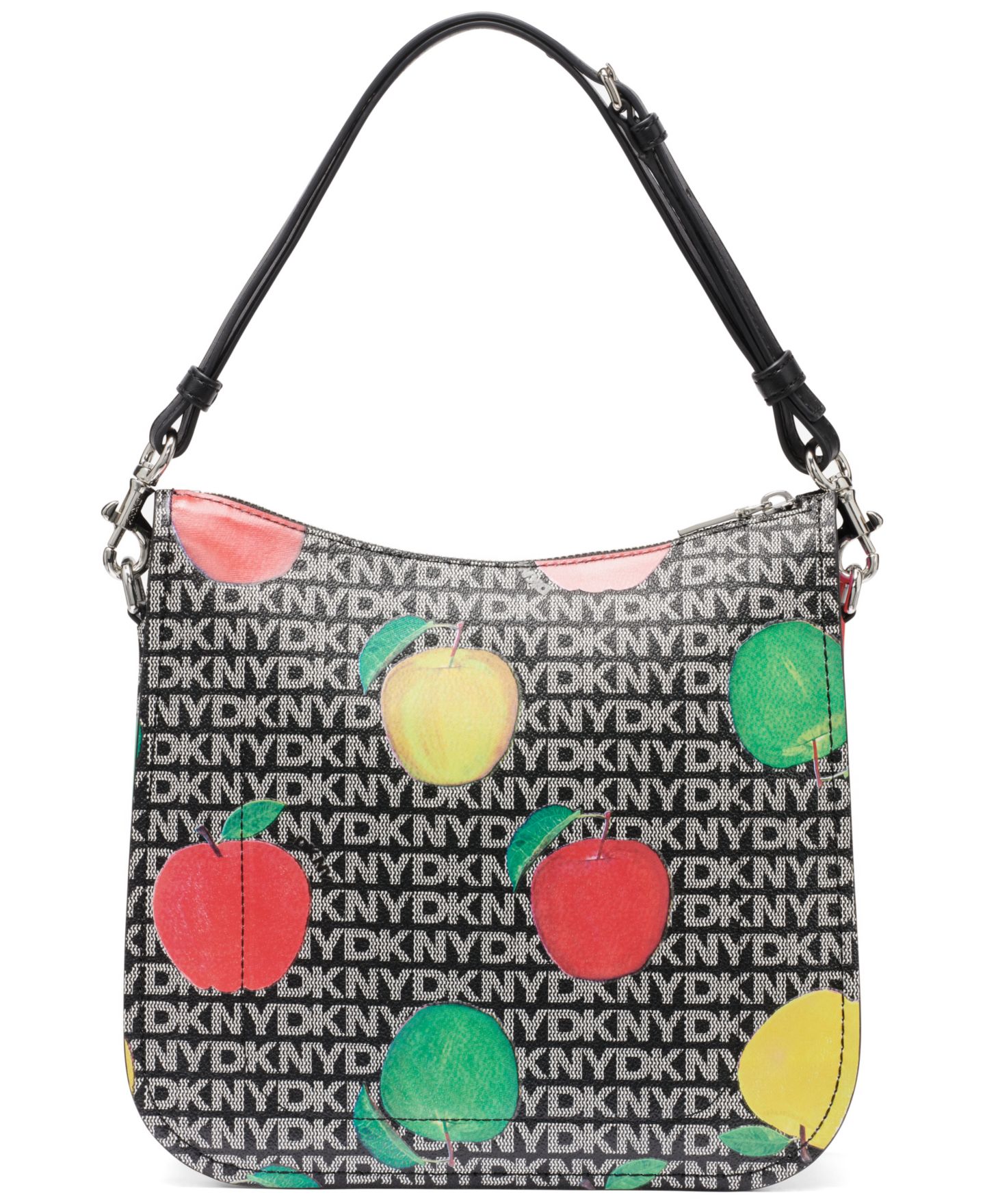 Женская сумка DKNY Nessa Small Zipper Crossbody, цвет: Чёрный — фото 2