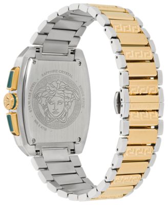 Men's Dominus Two-Tone Stainless Steel Bracelet Watch, 42X50mm