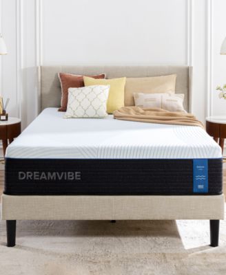 DreamVibe Deluxe 13" Hybrid Medium Plush Tight Top Mattress in a Box, Full