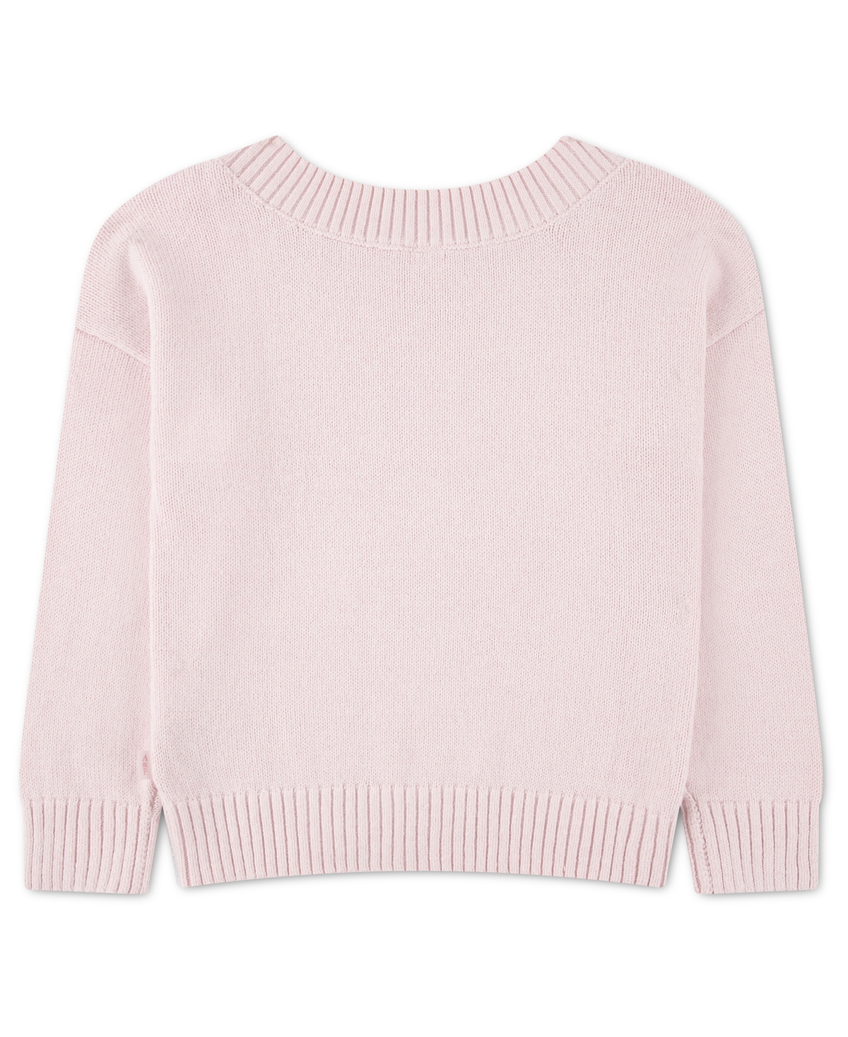 abercrombie kids Girls' Heart Print Oversized Sweater