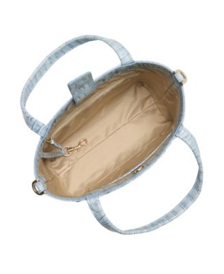 Mona Small Leather Tote Bag