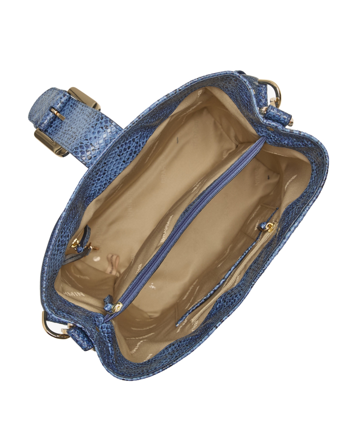 Brahmin Celina Small Leather Bucket Handbag