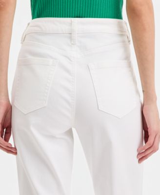 Women's Lexington Mid Rise Straight Leg Denim Jeans 