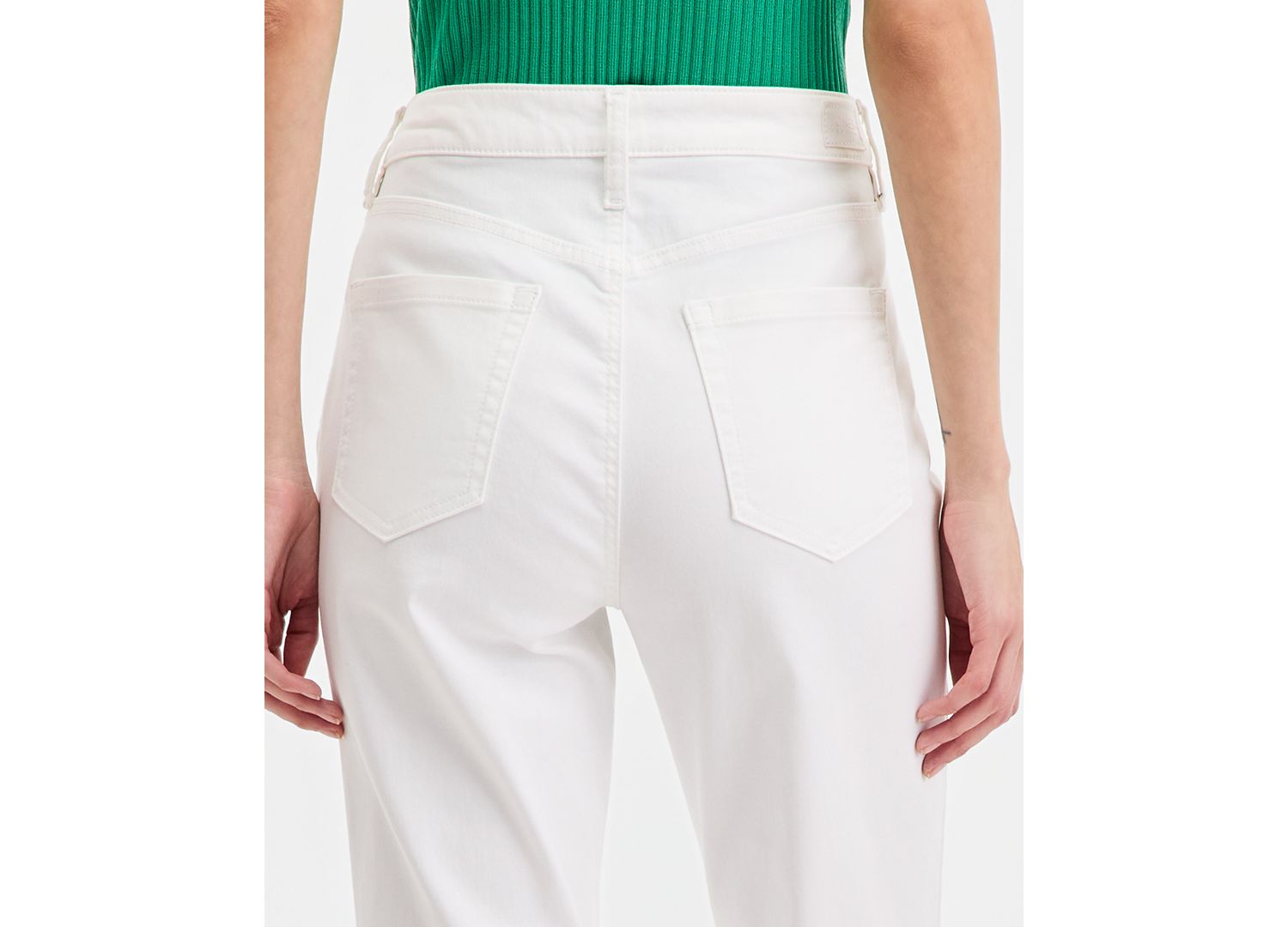 Women's Lexington Mid Rise Straight Leg Denim Jeans