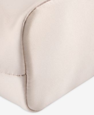 Ring Handle Satin Clutch