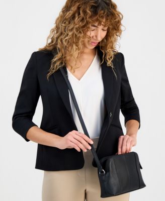 Nappa Leather Dome Crossbody