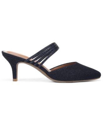 Women's Gennesis Metallic Closed Evening Mule Pumps