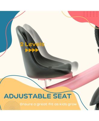 Kids Ride On Tricycle with Adjustable Seat Indoor Outdoor Use Ages 3 to 5