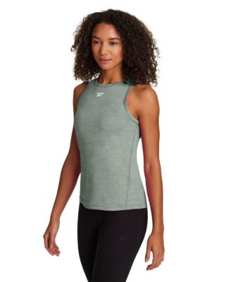Women's Marled Crewneck Performance Tank Top
