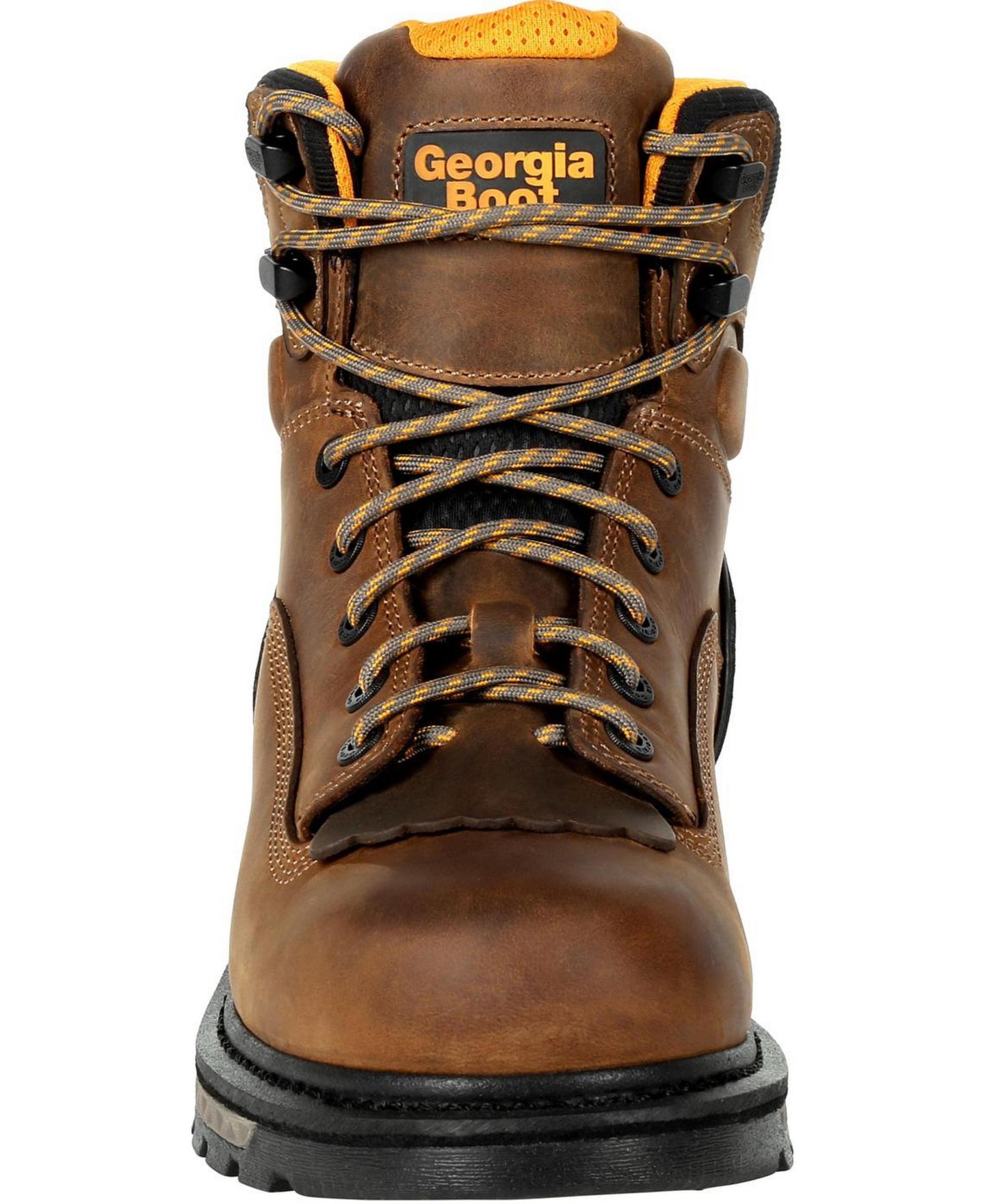 Мужские рабочие ботинки Georgia Boot Carbo-Tec LTX с композитным носком, водонепроницаемые, цвет: Чёрный / Коричневый — фото 8
