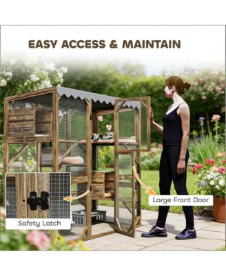 Cat Enclosure Outdoor Cat Enclosure with Multi-Level