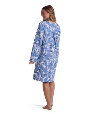 Women's Long-Sleeve Printed Short Grip Robe
