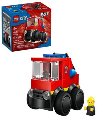 City Rides Fire Truck Building Toy 60482, 67 Pieces