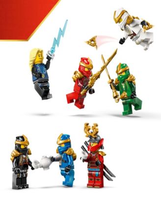 NINJAGO Ninja Character Display 15th Anniversary Building Set 71866, 447 Pieces