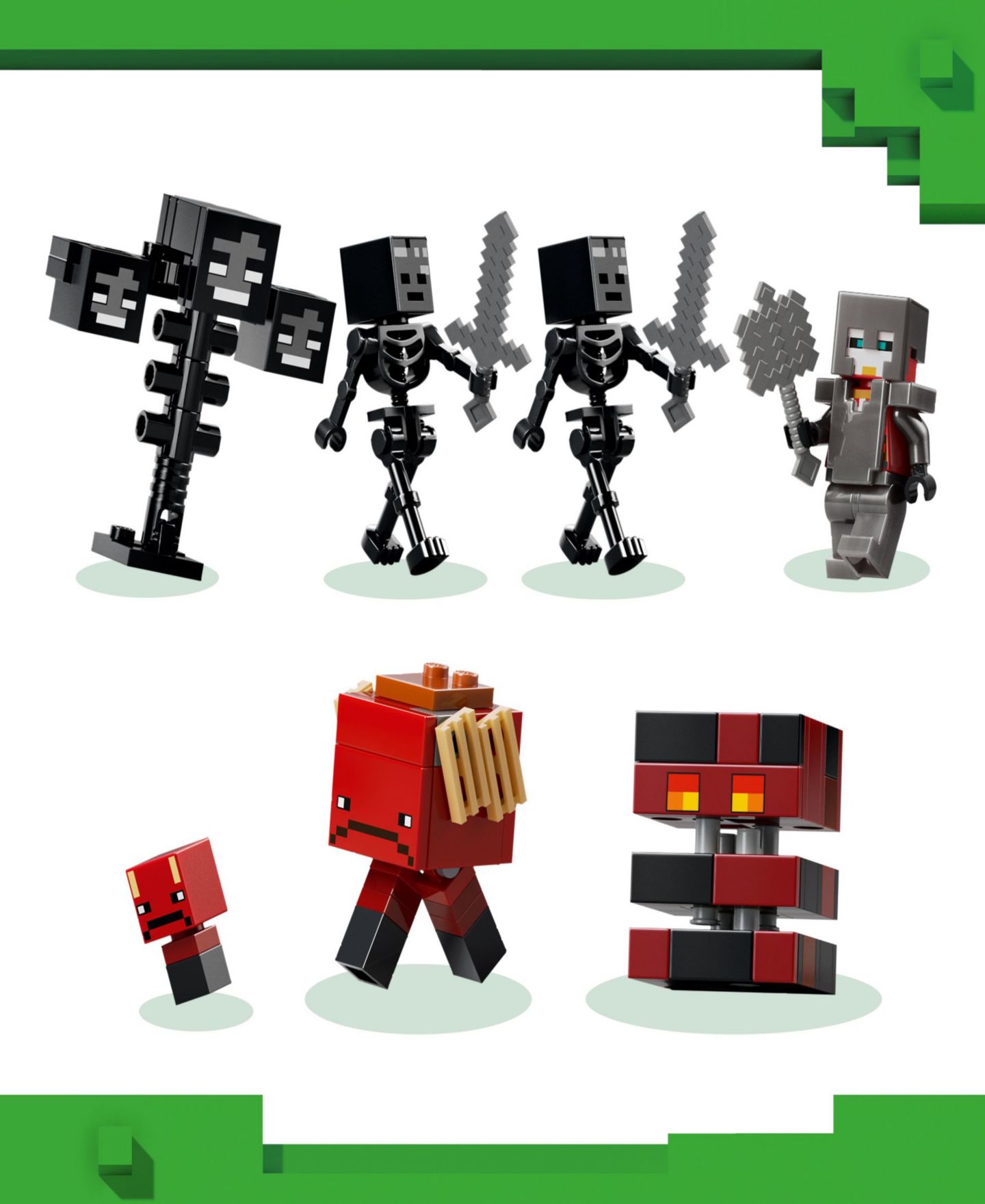 Детские конструкторы LEGO® Minecraft Wither Battle Building Toy 21590, 494 Pieces — фото 5