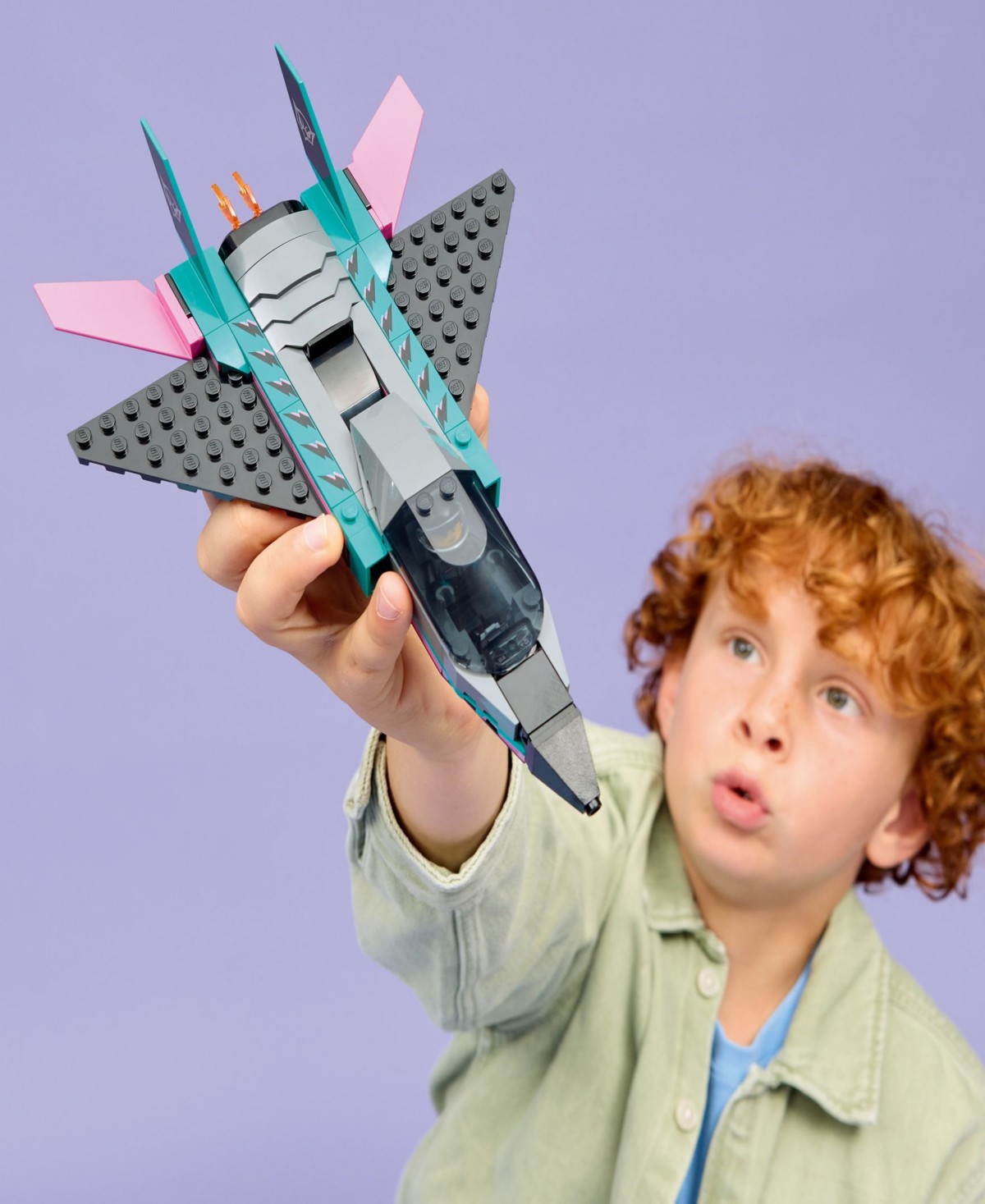 Детские конструкторы LEGO® City Jet vs. Car Building Toy 60489, 259 Pieces — фото 4