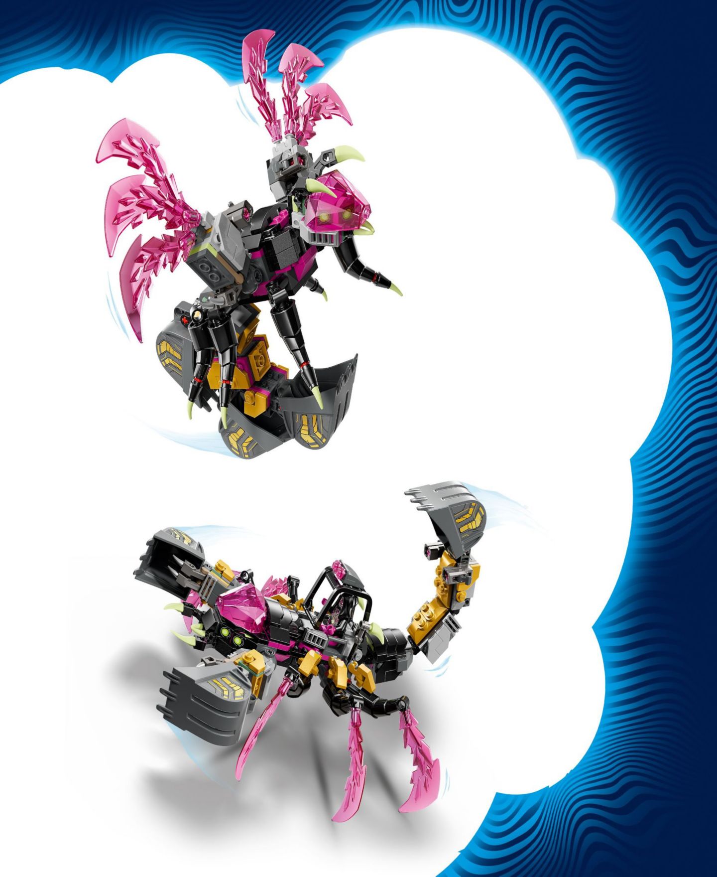 Детские конструкторы LEGO® DREAMZzz Nightmare Scorpion Digger Building Toy 71513, 505 Pieces — фото 3