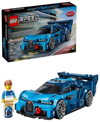 Speed Champions Bugatti Vision Gran Turismo Hyper Sports Car Building Toy 77253, 284 Pieces