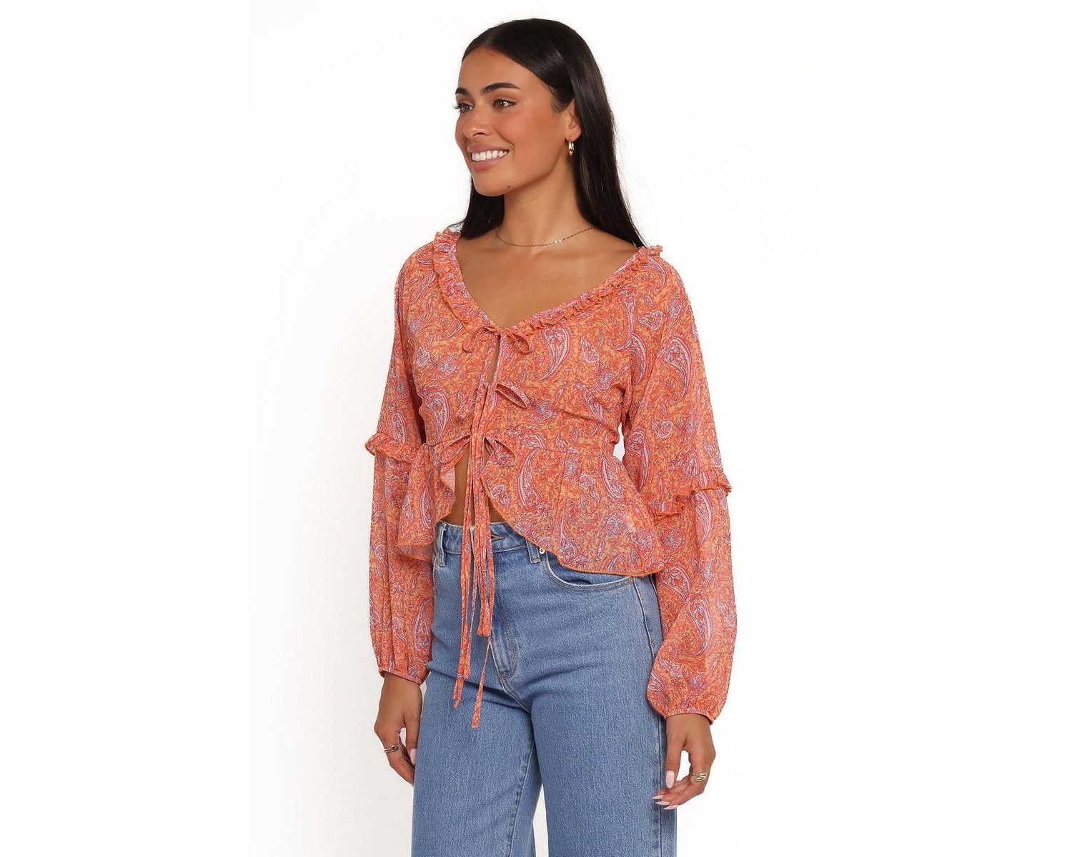 Women's Isolt Tie-Front Top