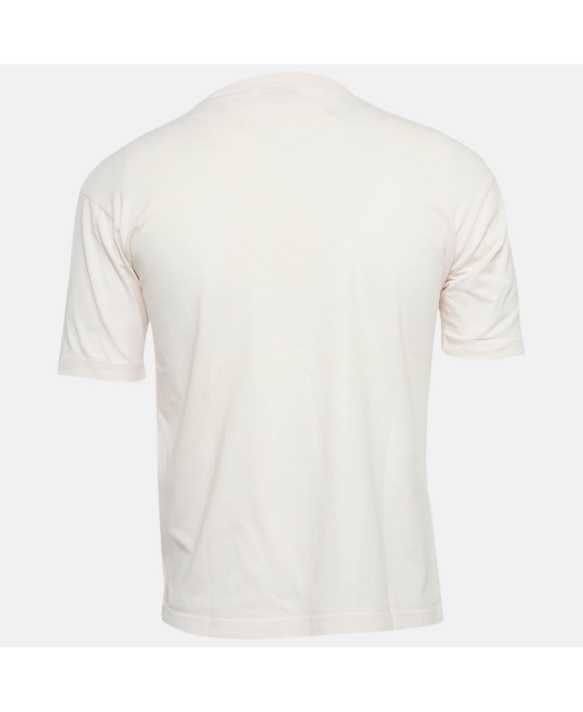 Pre-Owned Jacquemus Men's Pink Floral Print Jersey Crewneck T-Shirt